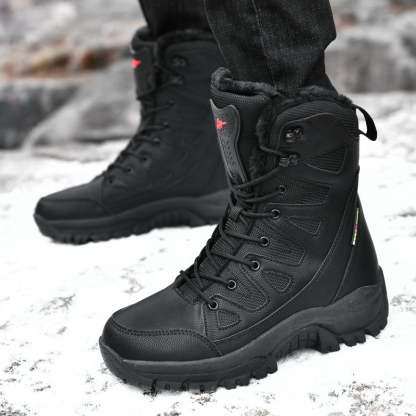 Casual Waterproof High Top Men's Boots-My Soft Slipper