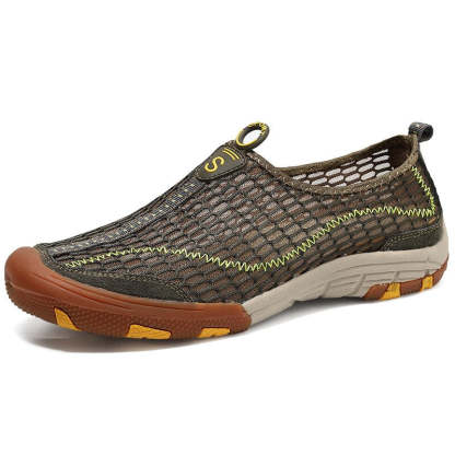 Fashion Breathable Summer Walking Mesh Shoes-My Soft Slipper
