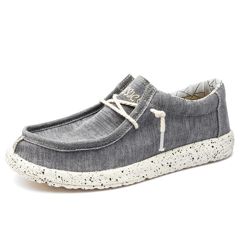 Summer Men's Comfortable Canvas Shoes-My Soft Slipper