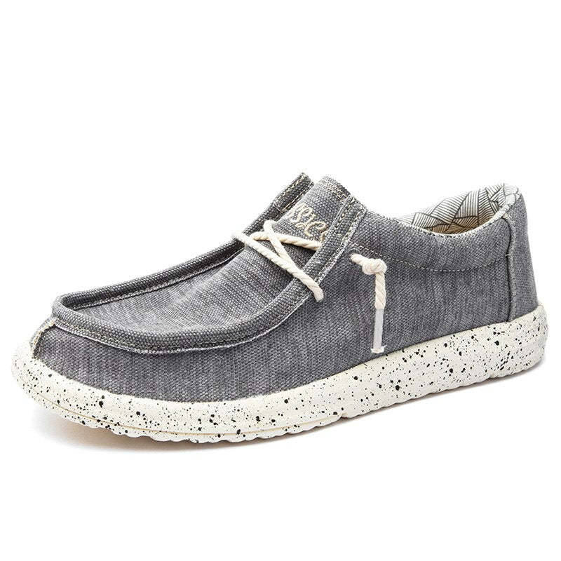 Summer Men's Comfortable Canvas Shoes-My Soft Slipper