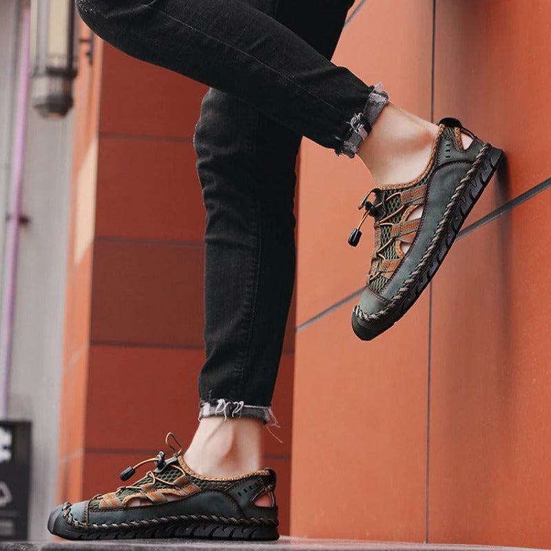 Summer Breathable Men Sandals-My Soft Slipper