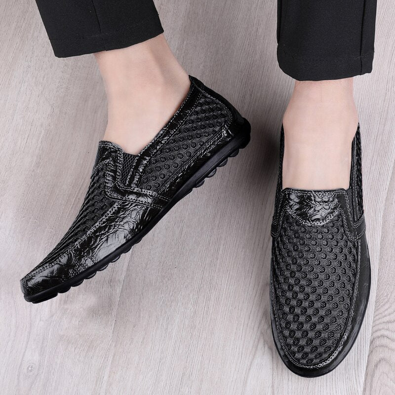 Outdoor Non-slip Mesh Men's Shoes-My Soft Slipper
