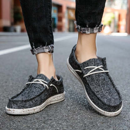 Summer Fashion Canvas Shoes For Men-My Soft Slipper