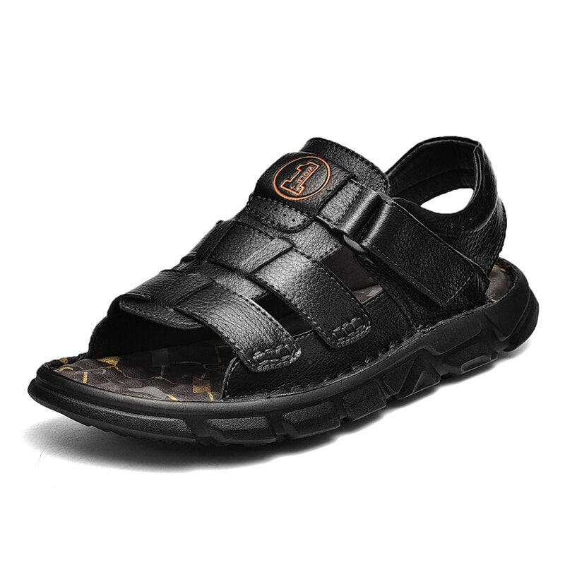 Summer Leather Sandals For Men-My Soft Slipper
