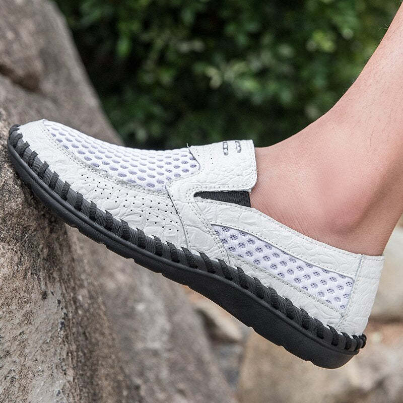Summer Fashion Casual Breathable Mesh Shoes-My Soft Slipper