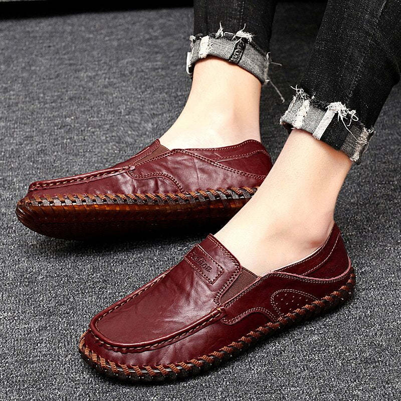 Men's Non-Slip Walking Loafers-My Soft Slipper