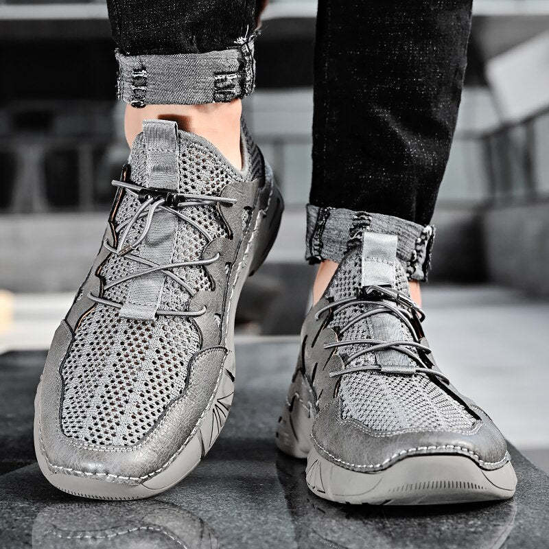 Summer Casual Men's Mesh Shoes-My Soft Slipper