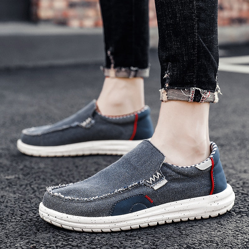 Summer Autumn Canvas Men's Shoes-My Soft Slipper