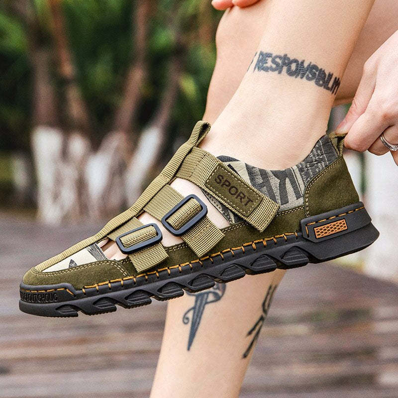 Fashion Light Casual Men's Beach Sandals-My Soft Slipper