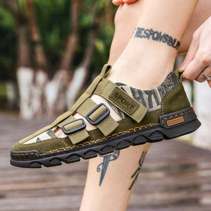 Fashion Light Casual Men's Beach Sandals-My Soft Slipper