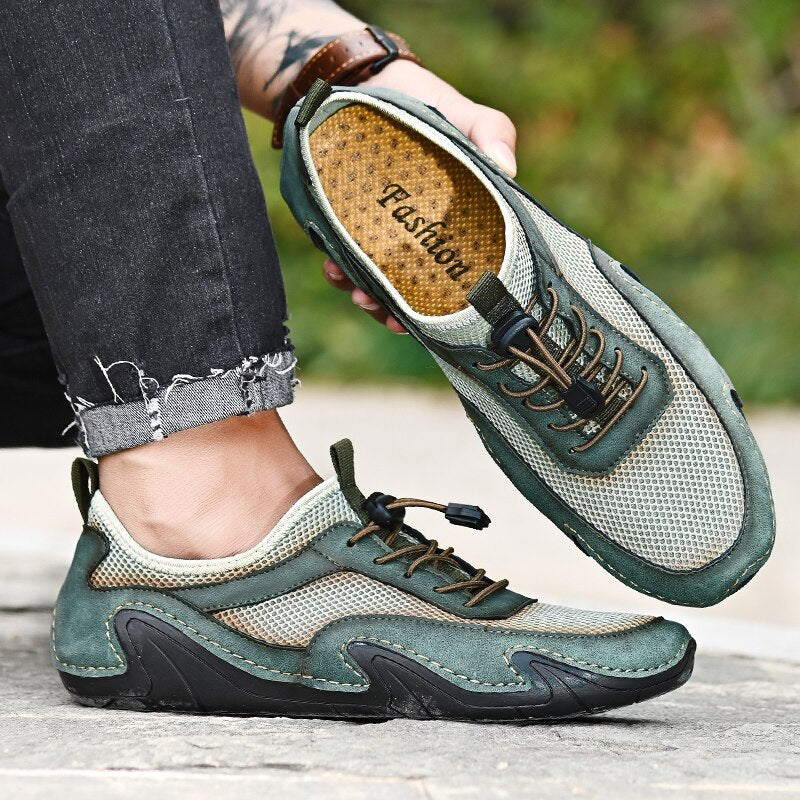 Lightweight Mesh Loafers Casual Shoes-My Soft Slipper