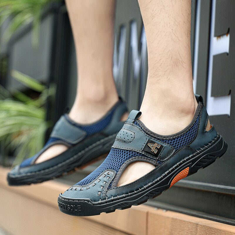Summer Casual Male Soft Walking Beach Sandals-My Soft Slipper