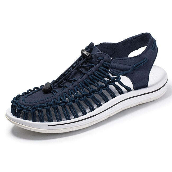 Handmade Weaving Design Breathable Sandals For Men-My Soft Slipper