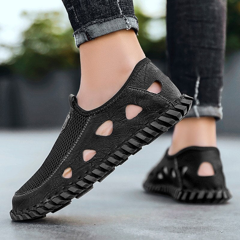 High Quality Mesh Men Summer Shoes-My Soft Slipper