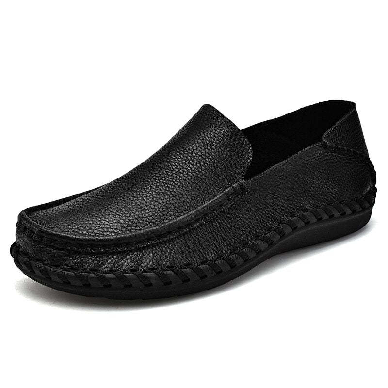 Casual Genuine Leather Shoes-My Soft Slipper