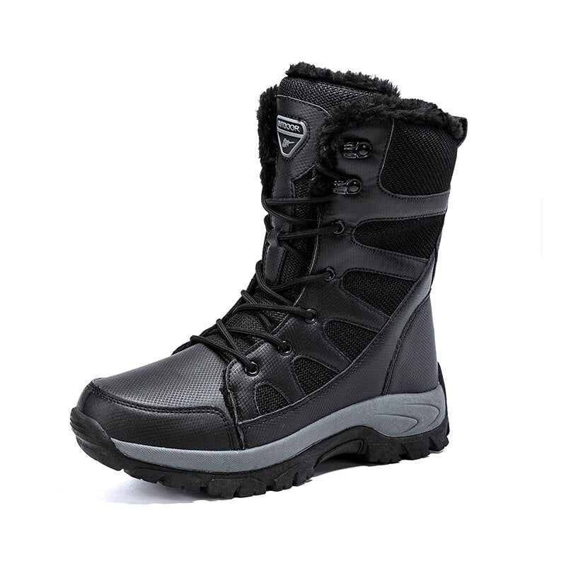 High Men Waterproof Outdoor Boots-My Soft Slipper