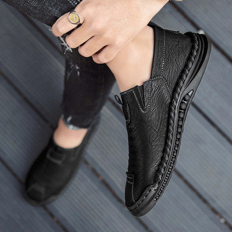 Men Spring Summer Soft Loafers-My Soft Slipper