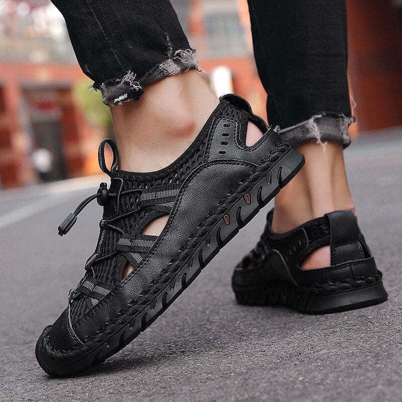 Summer Breathable Men Sandals-My Soft Slipper