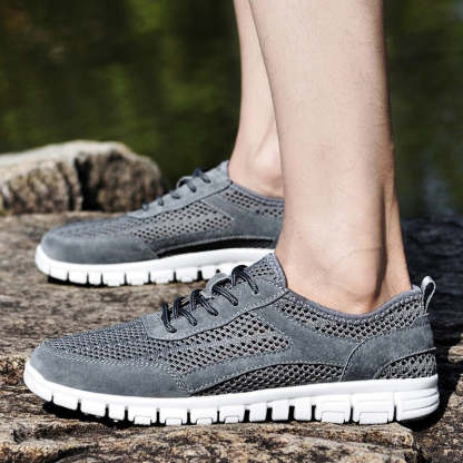 Fashion Spring Casual Comfortable Mesh Men's Shoes-My Soft Slipper