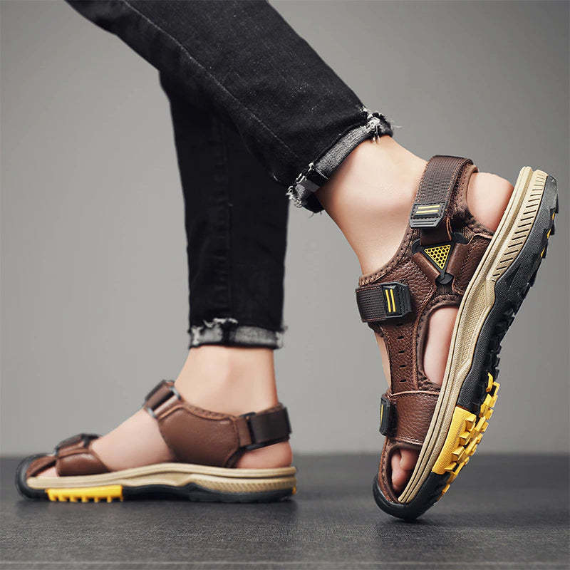 Outdoor Non-slip Summer Beach Men's Sandals-My Soft Slipper