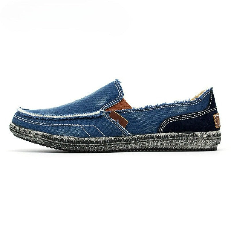 Men's Denim Classic Canvas Shoes-My Soft Slipper