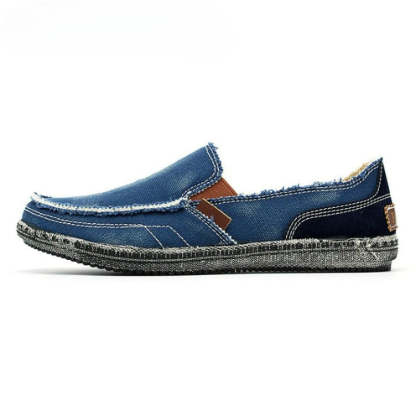 Men's Denim Classic Canvas Shoes-My Soft Slipper
