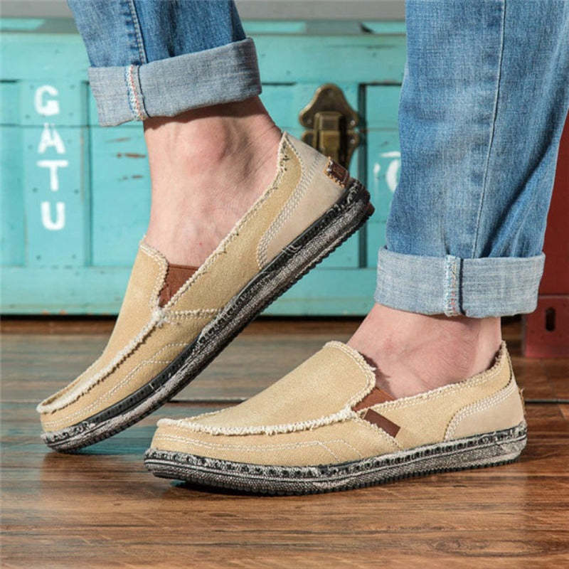 Men's Denim Classic Canvas Shoes-My Soft Slipper