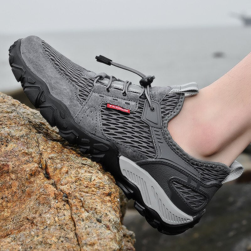 Summer Breathable Casual Mesh Shoes-My Soft Slipper