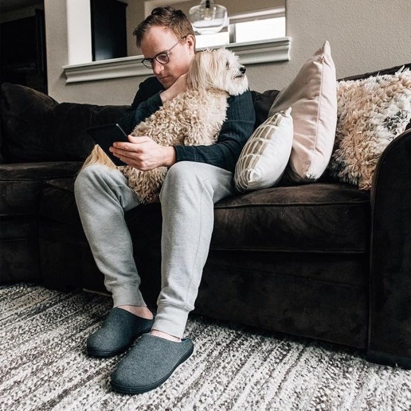 Memory Foam House Slippers – Soft Supportive Design With Non-Slip Sole-My Soft Slipper