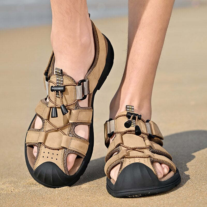 Non-Slip Men's Beach Sandals-My Soft Slipper