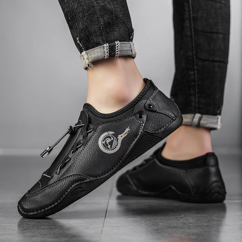 Handmade Artificial Leather Men's Shoes-My Soft Slipper