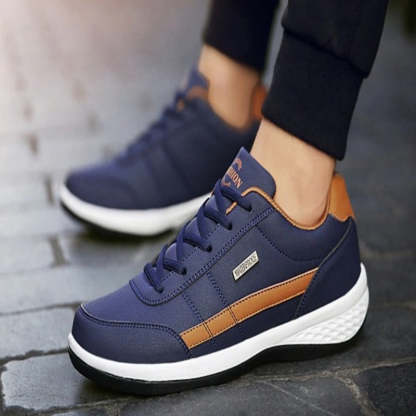 Men's Casual Lace Up Sneakers-My Soft Slipper