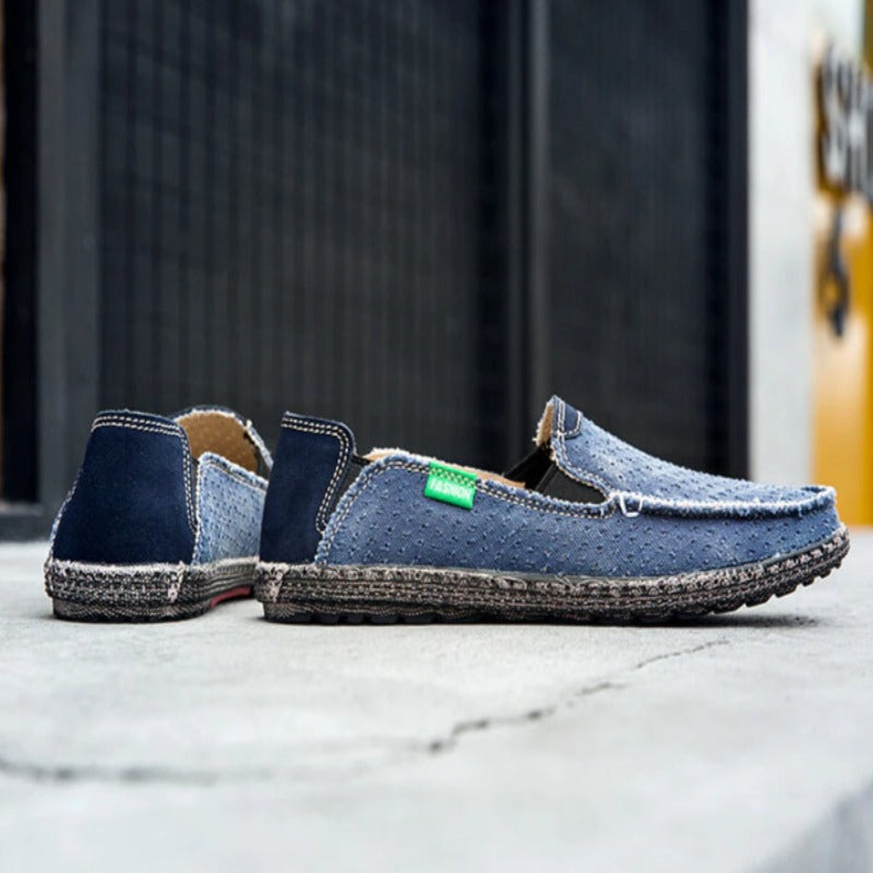 Men Canvas Outdoor Shoes-My Soft Slipper