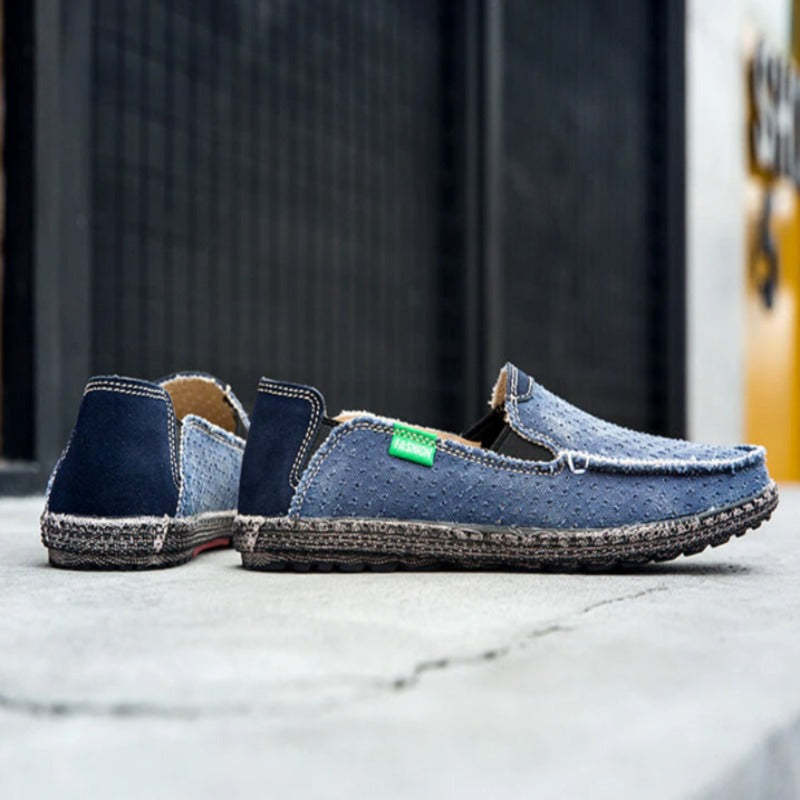 Men Canvas Outdoor Shoes-My Soft Slipper