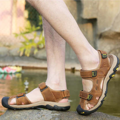 Fashion Summer Outdoor Breathable Men Sandals-My Soft Slipper