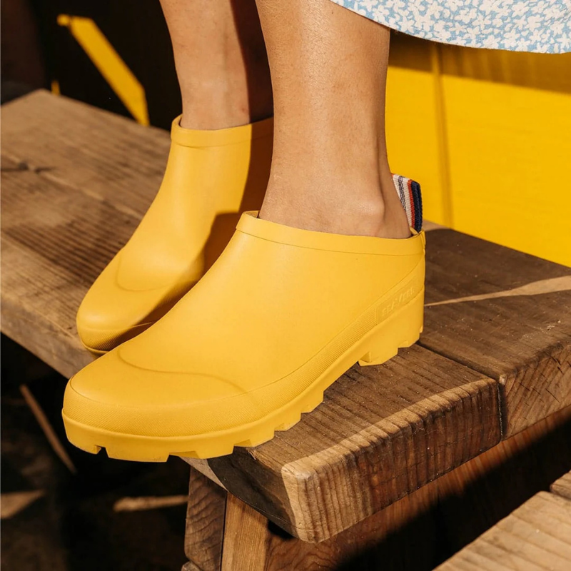 Bodega Slip On Garden Clog With Rubber Sole For Women