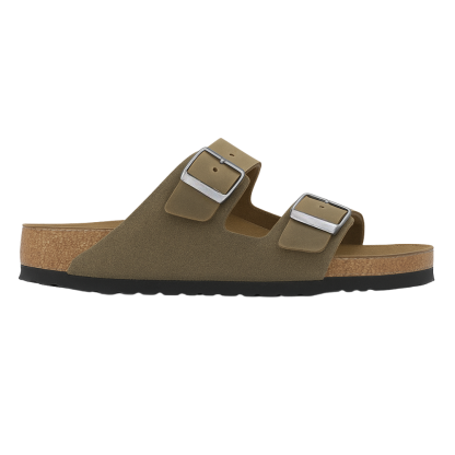 Adjustable Mixed Leather Cork Sandals For Everyday Comfort-My Soft Slipper