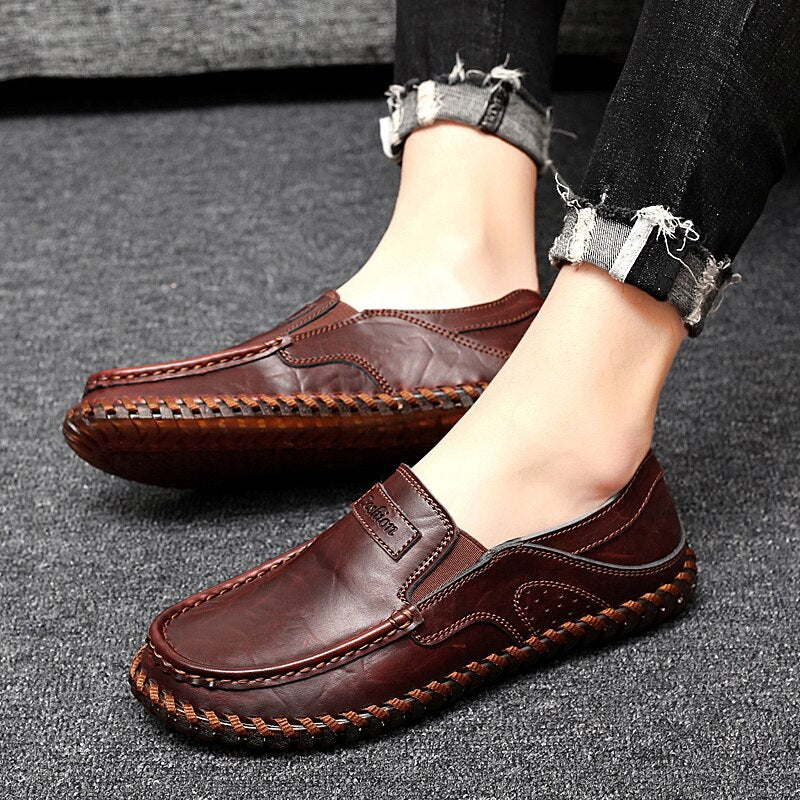 Men's Non-Slip Walking Loafers-My Soft Slipper