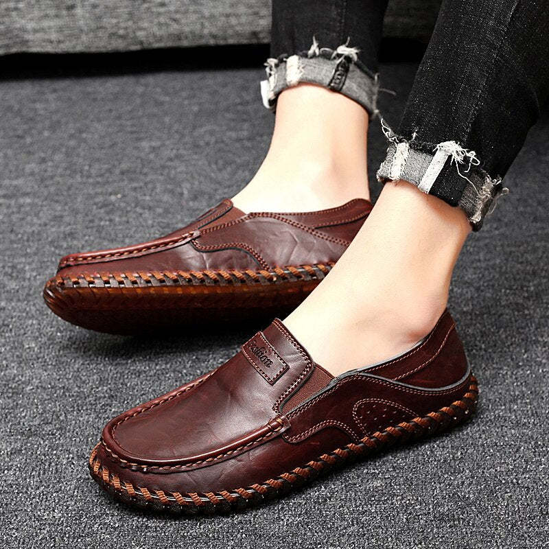 Men's Non-Slip Walking Loafers-My Soft Slipper