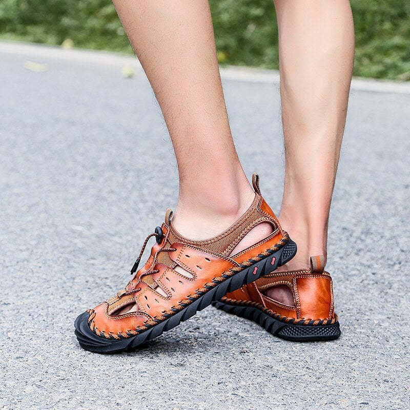 Classic Men's Breathable Sandals-My Soft Slipper