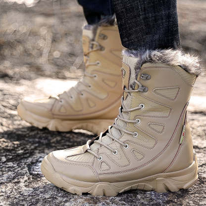 Winter Ankle Waterproof Men's Boots-My Soft Slipper