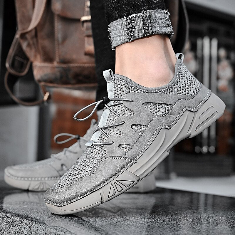 Summer Casual Men's Mesh Shoes-My Soft Slipper