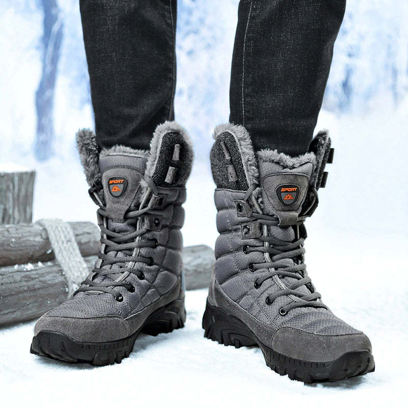 Men Winter Super Warm Snow Boots-My Soft Slipper
