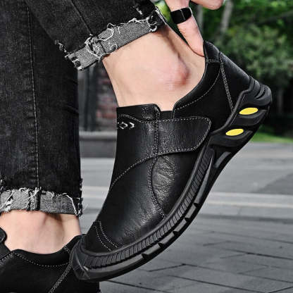 Men's Leather Comfortable Loafers-My Soft Slipper