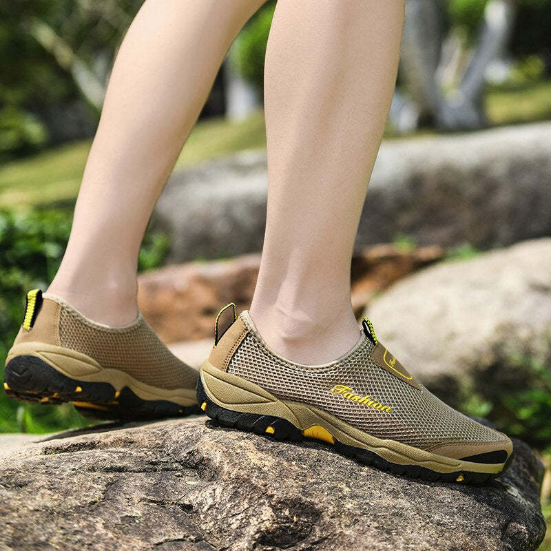 Summer Breathable Men's Casual Mesh Shoes-My Soft Slipper