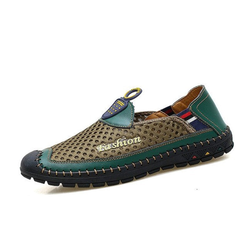 Breathable Handmade Mesh Shoes For Men-My Soft Slipper
