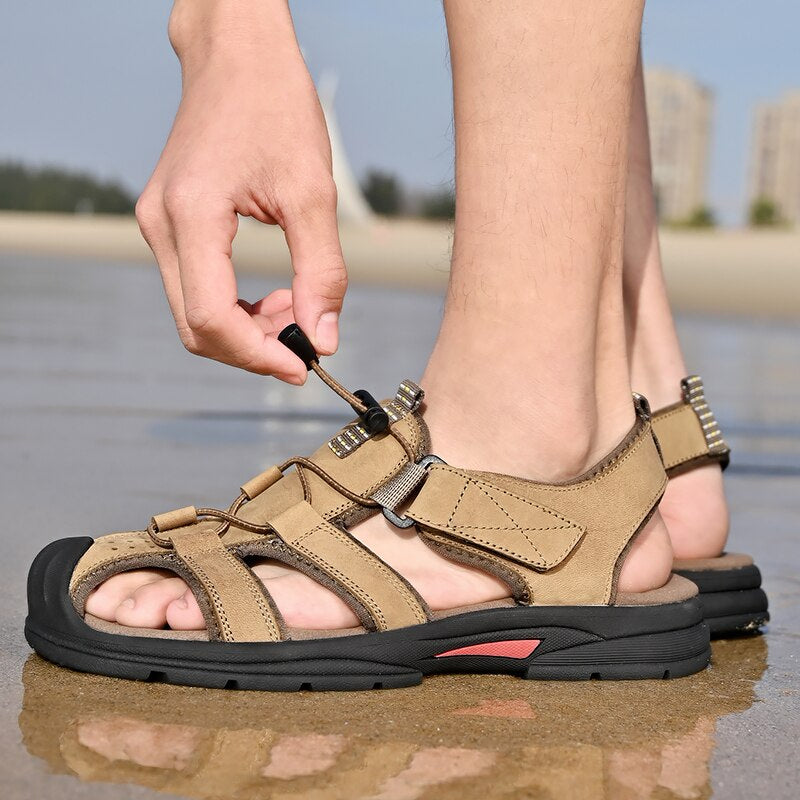 Non-Slip Men's Beach Sandals-My Soft Slipper