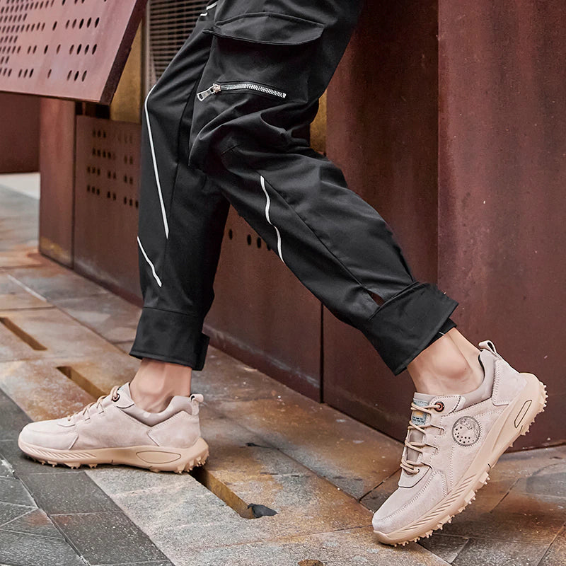 Genuine Leather Men's Casual Outdoor Shoes-My Soft Slipper