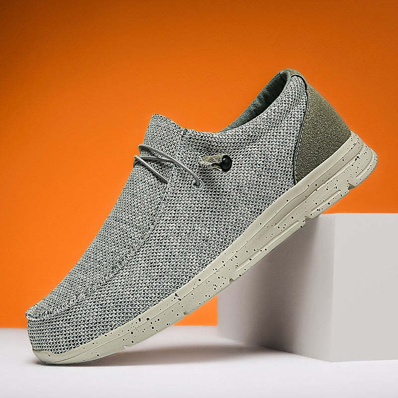 Men's Breathable Canvas Shoes-My Soft Slipper