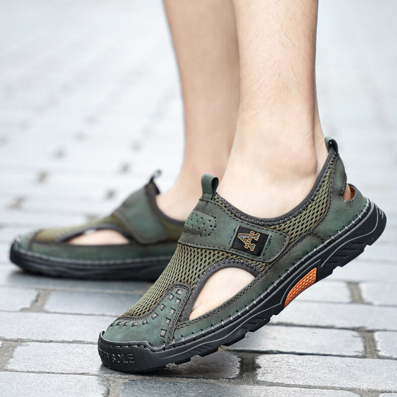 Summer Casual Male Soft Walking Beach Sandals-My Soft Slipper